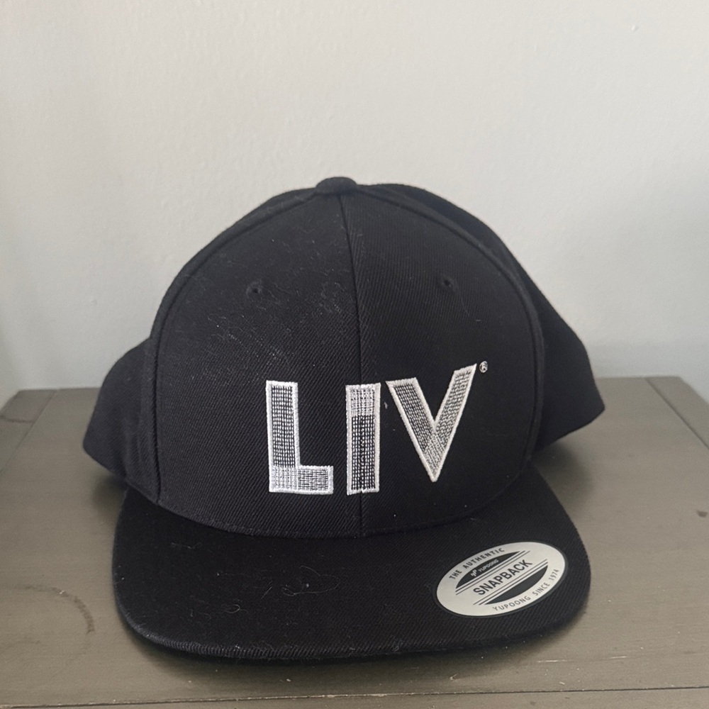 Black LIV Snapback Hat